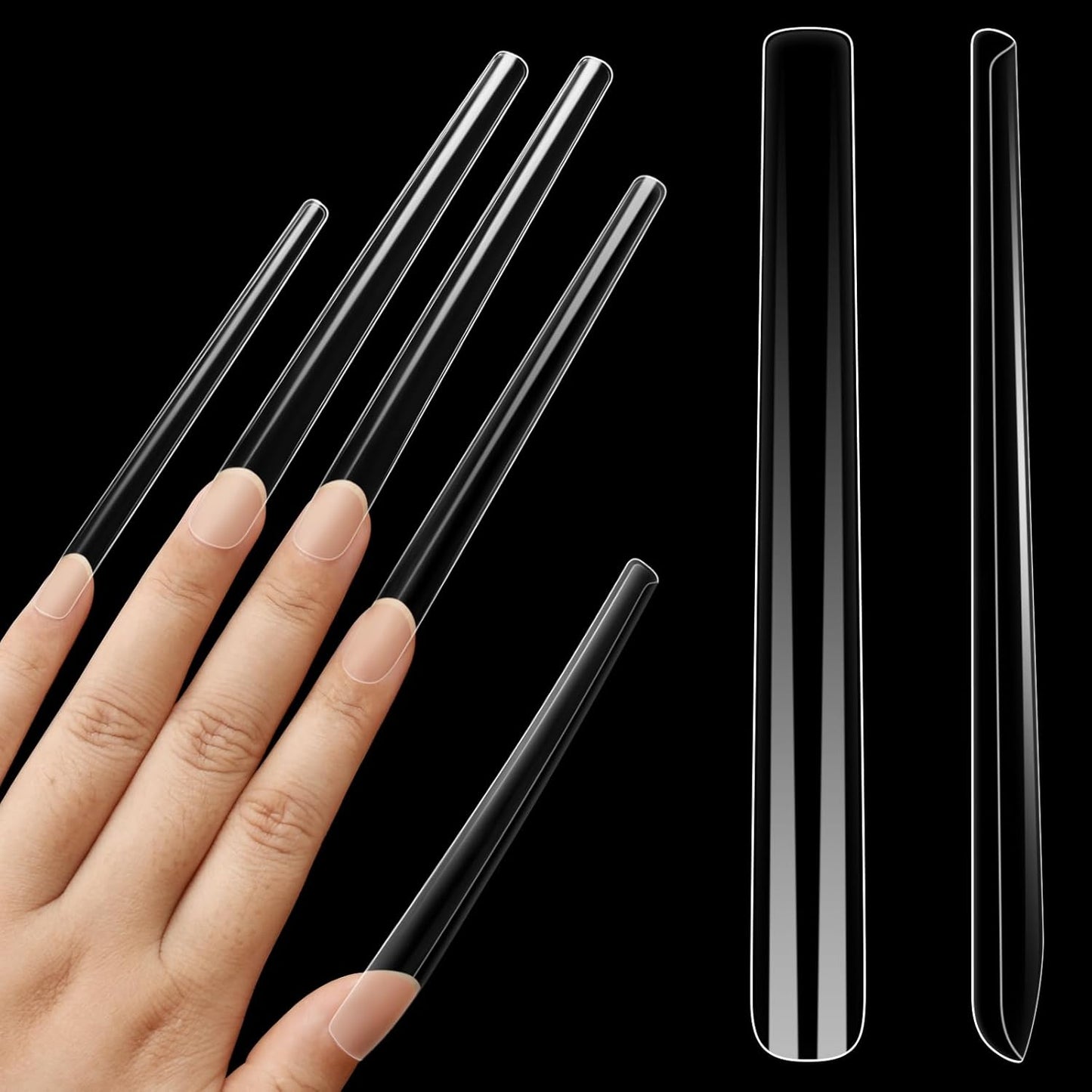 Super Long Square 120 Pcs 12 Sizes