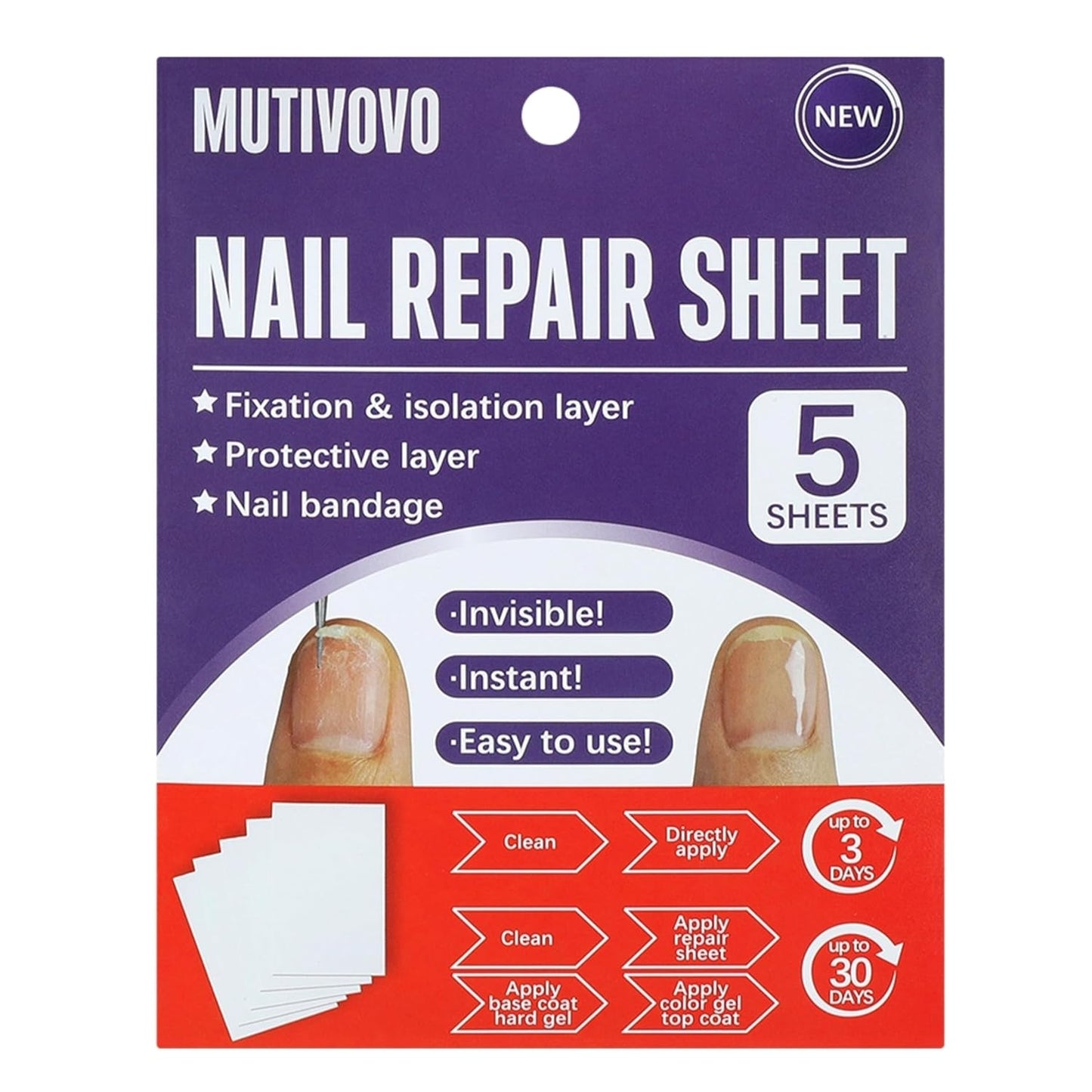 Nail Repair Sheet 5 Pcs