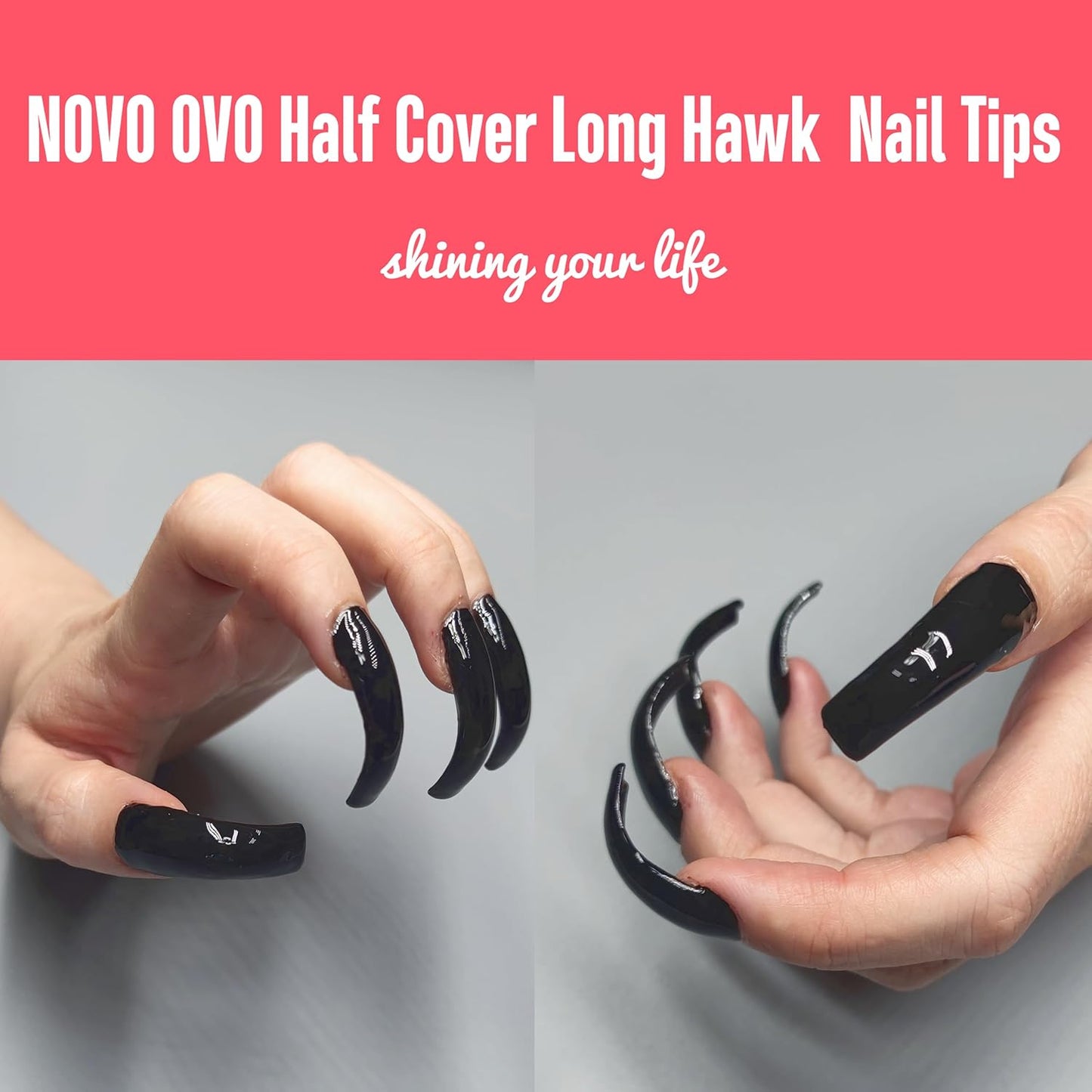 Hawk Curved Trasnparent Long