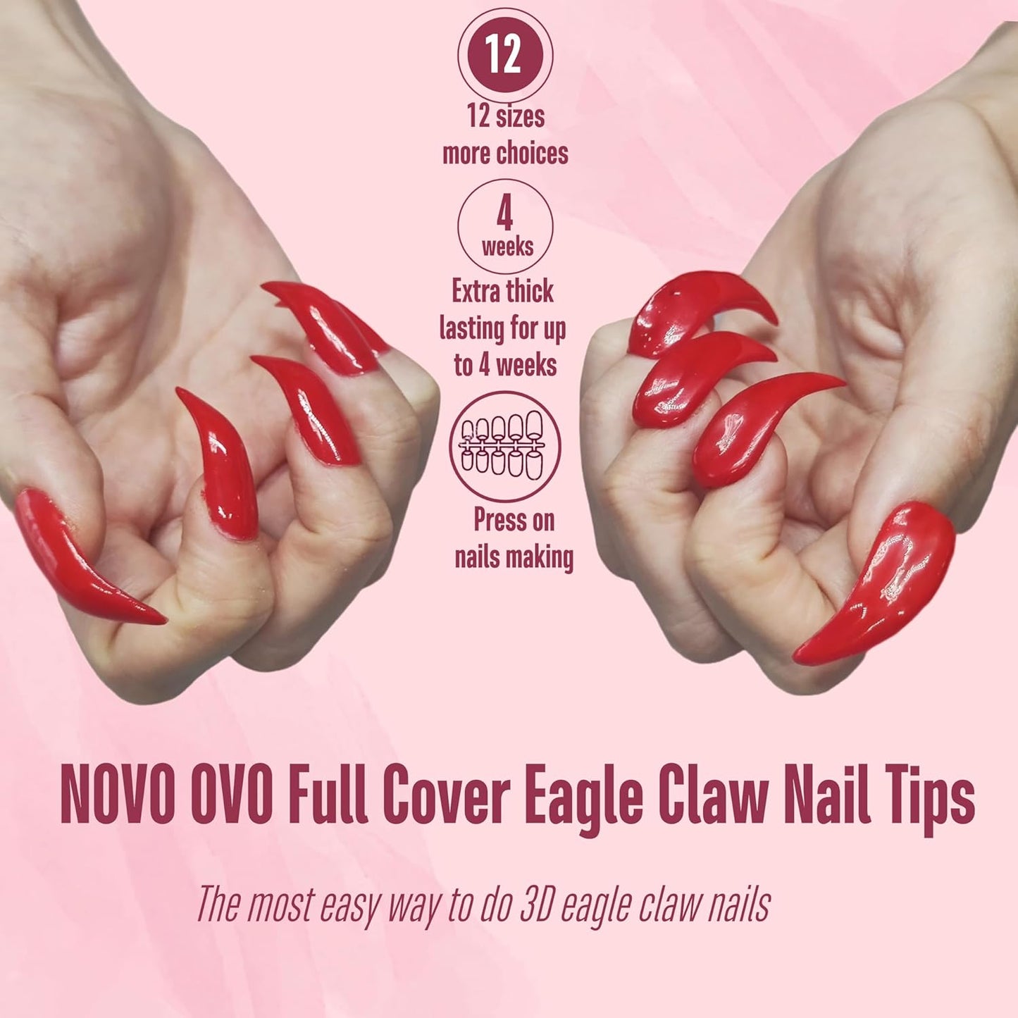 Eagle Claw Full Cover 12 Size 120 Pcs