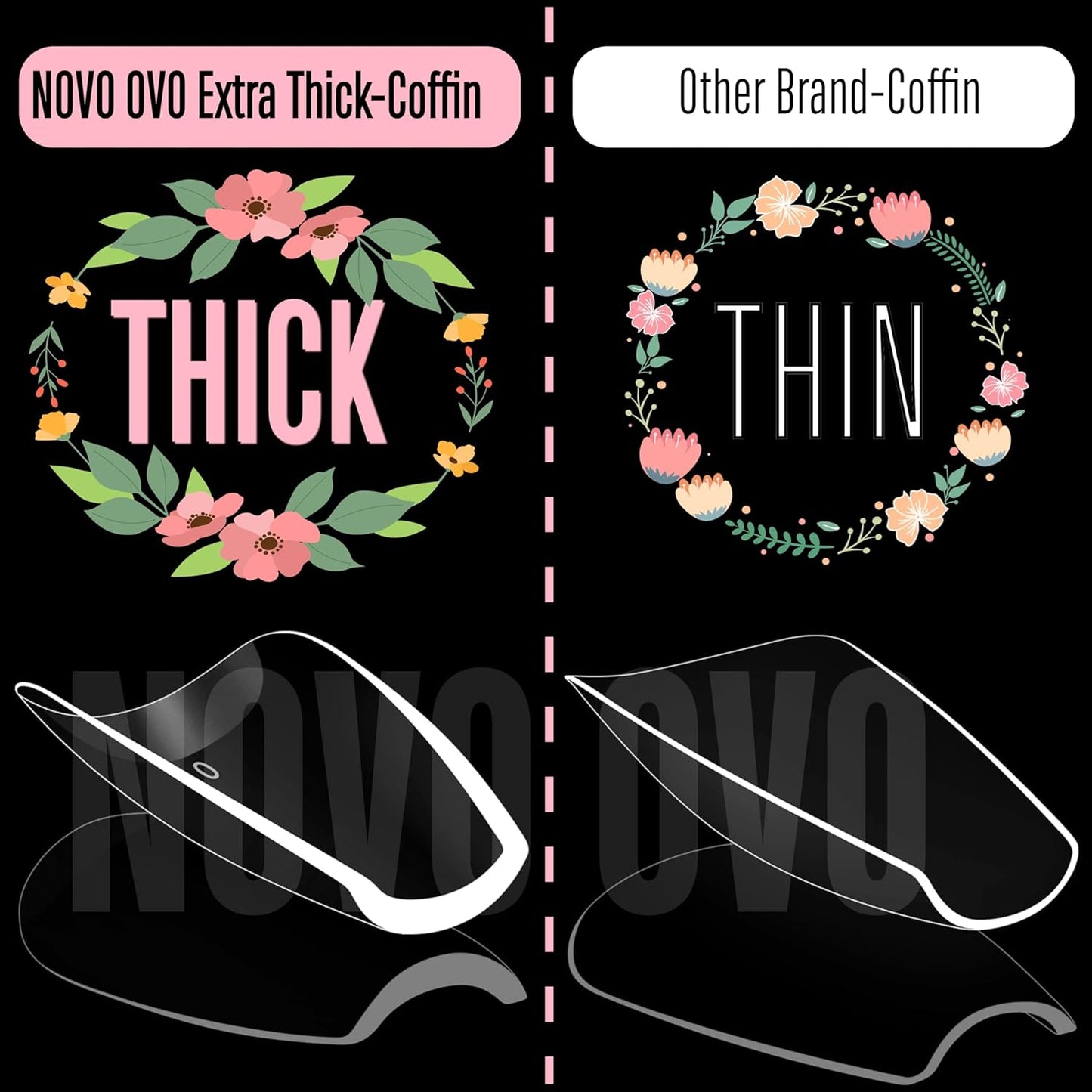 Extra Thick Medium Coffin