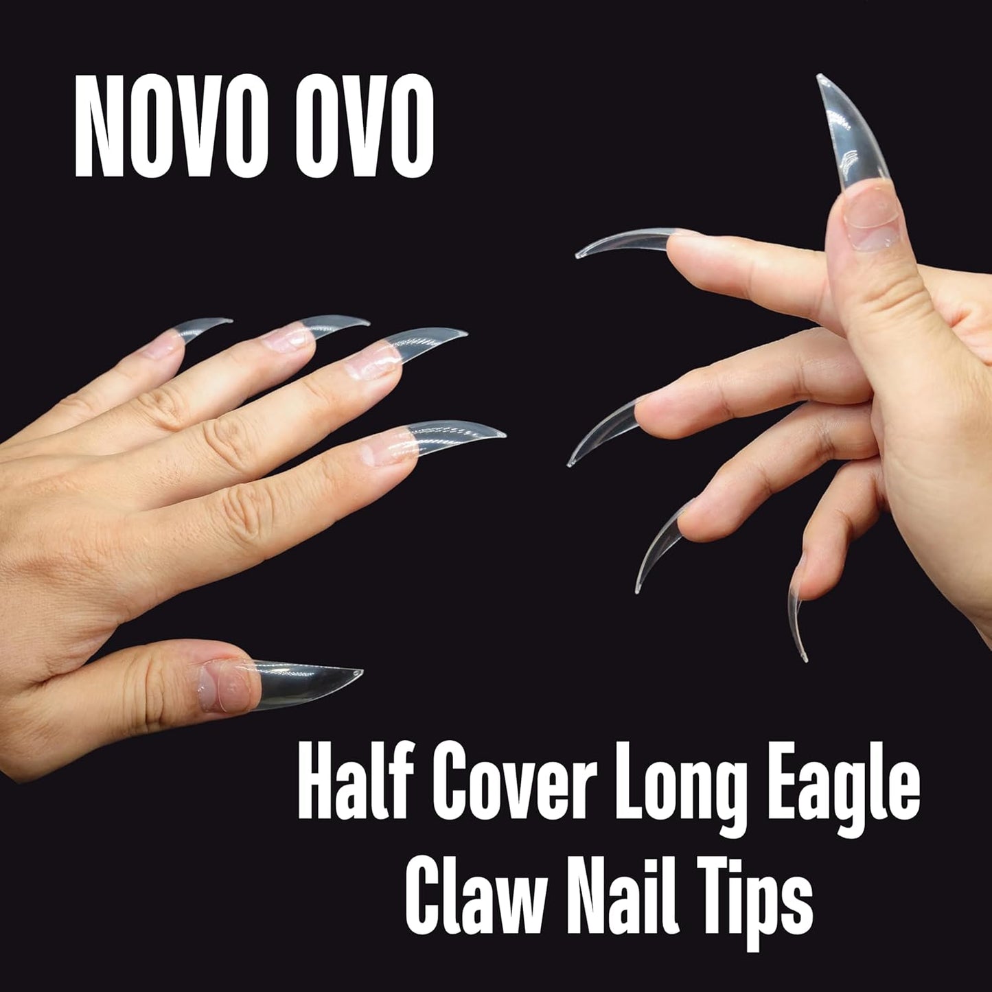 Halloween Long Eagle Claw Clear
