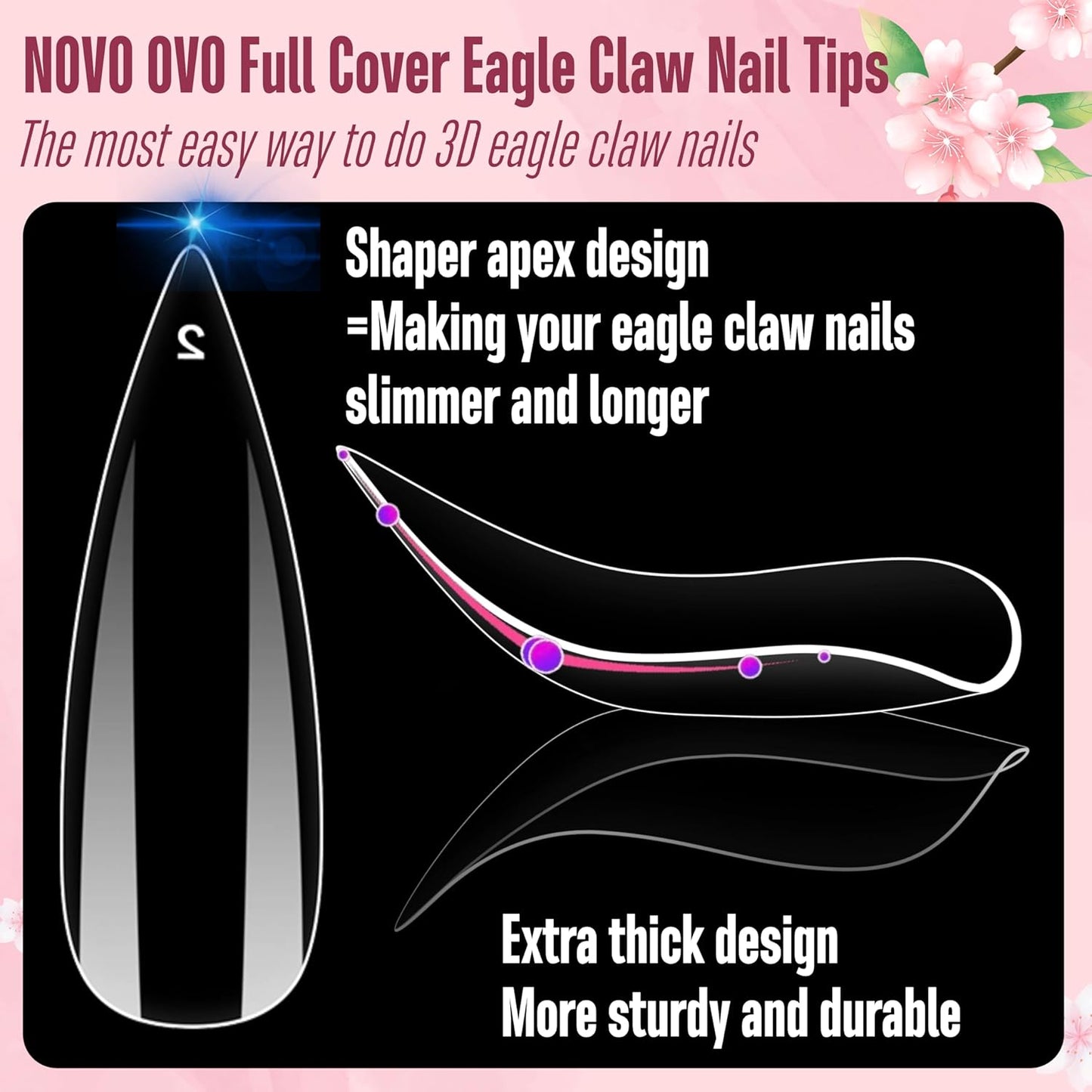 Eagle Claw Full Cover 12 Size 120 Pcs