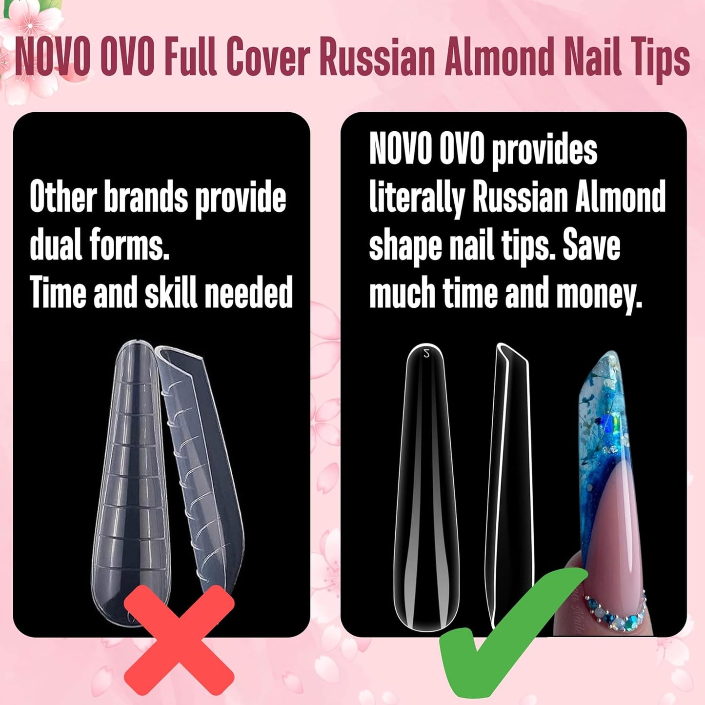 Russian Almond Coffin Full Cover