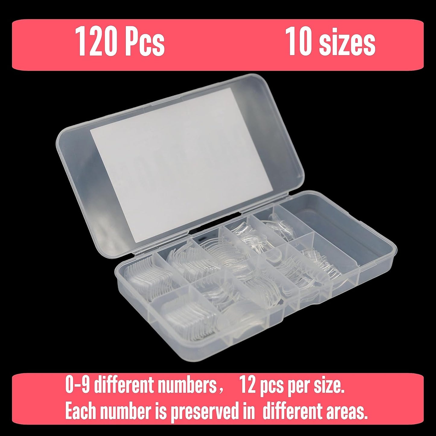 Short Hawk Curved Transparent In Small Box
