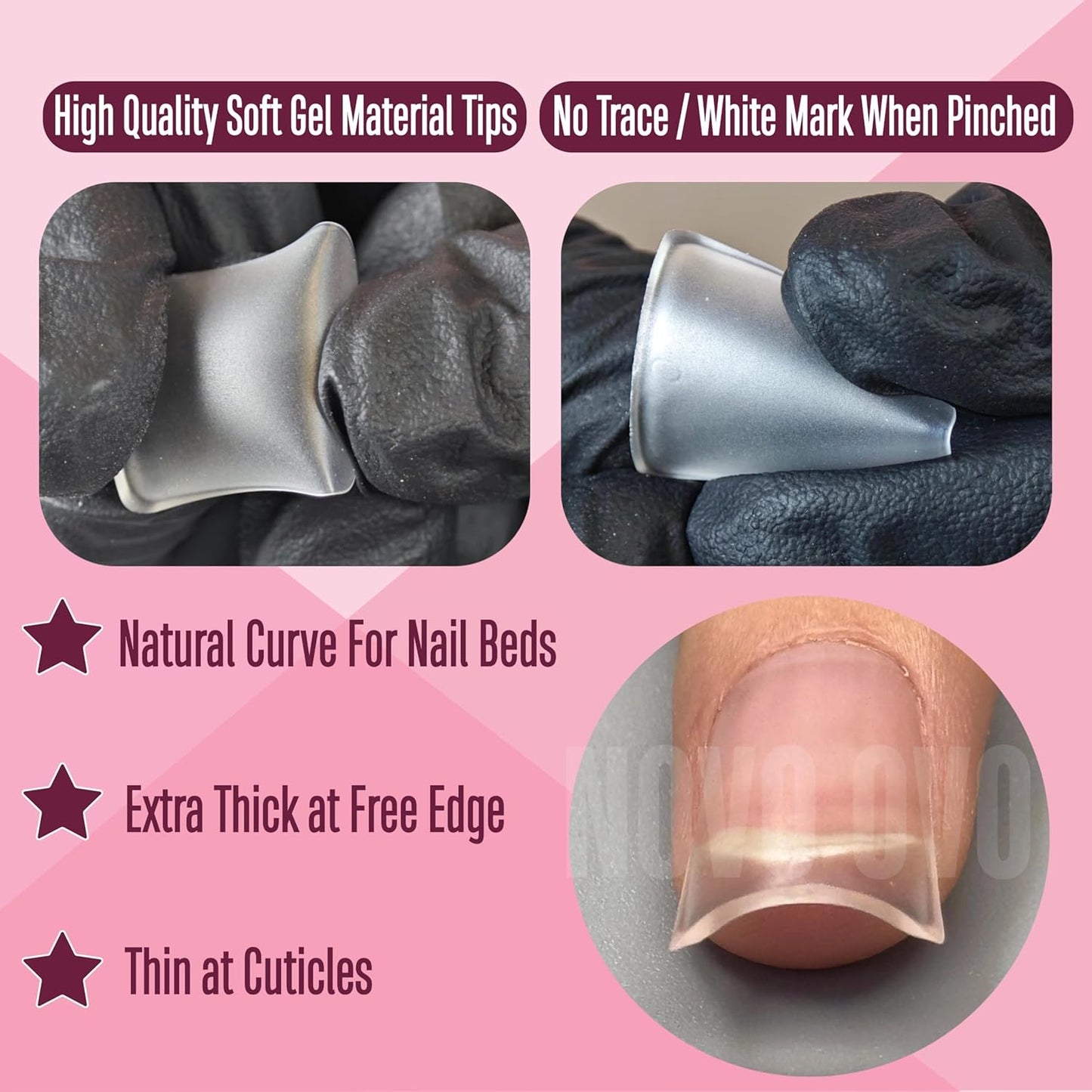Extra Thick Short Duck Nails