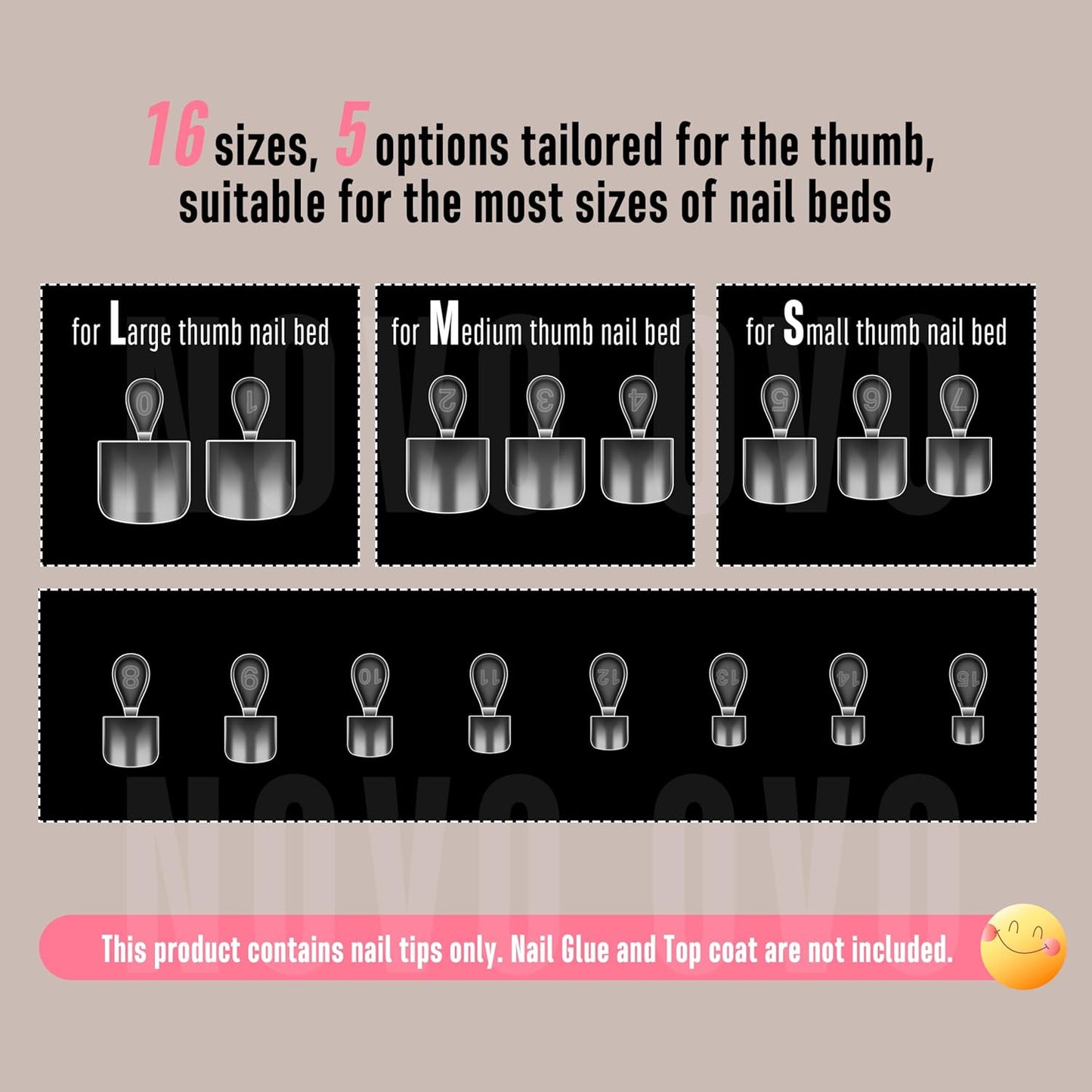 Extra Short Sharp Square Toe Nail Tips