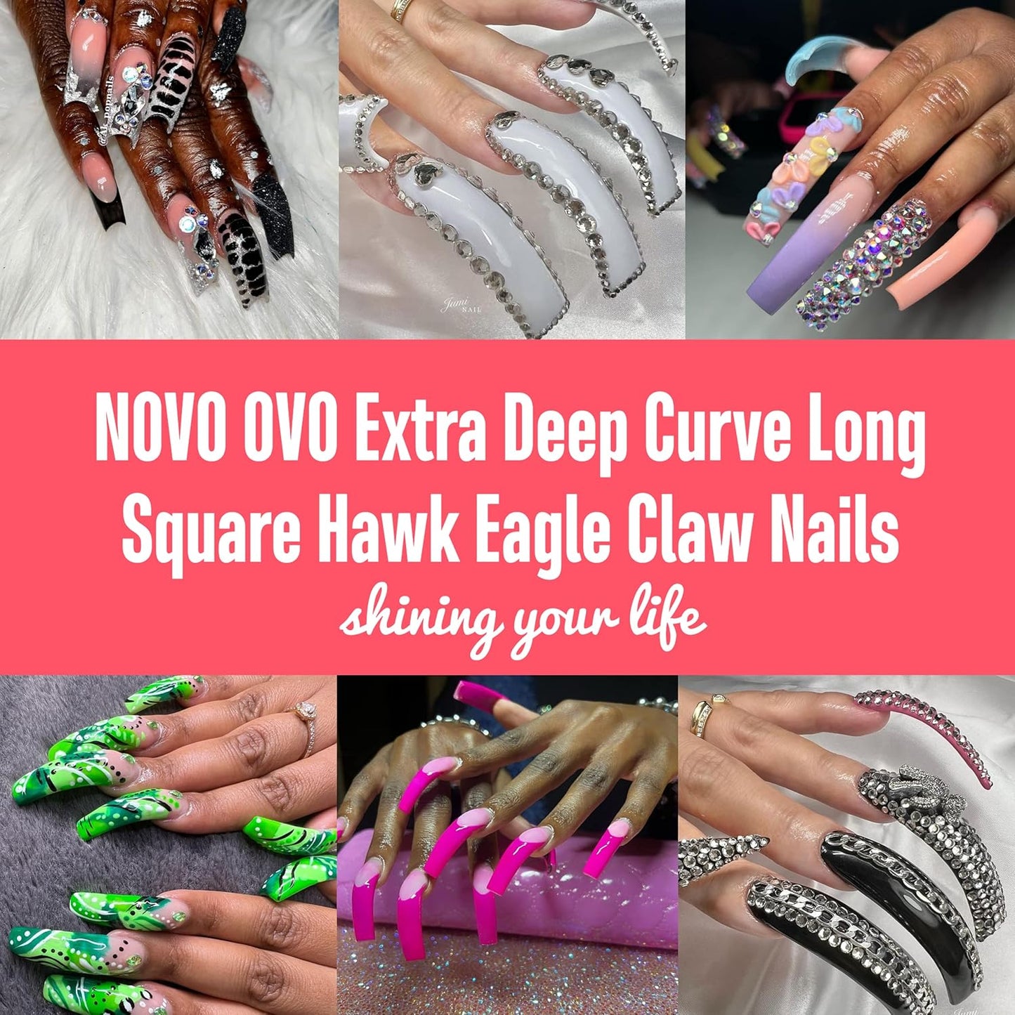 Hawk Curved Trasnparent Long