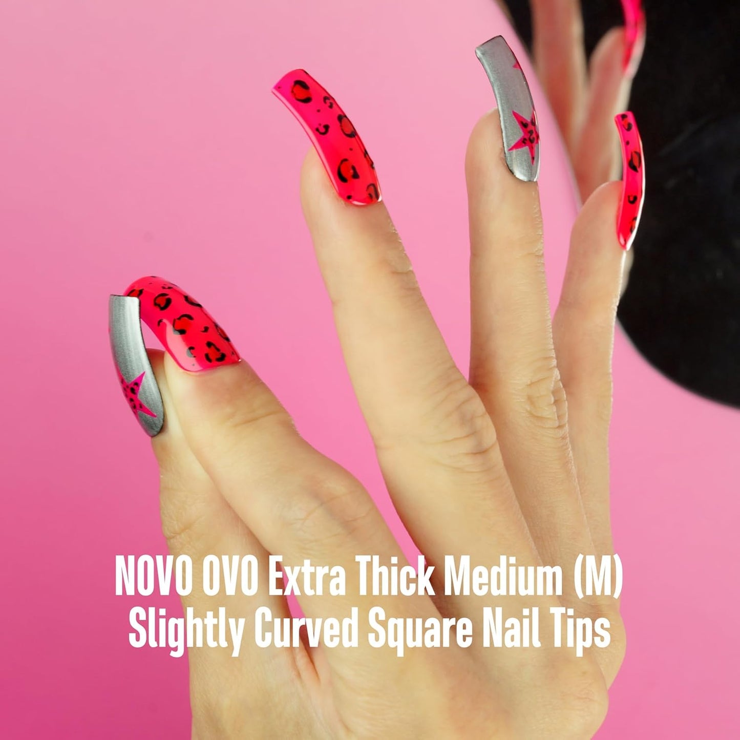 M Curved Square Nail Tip