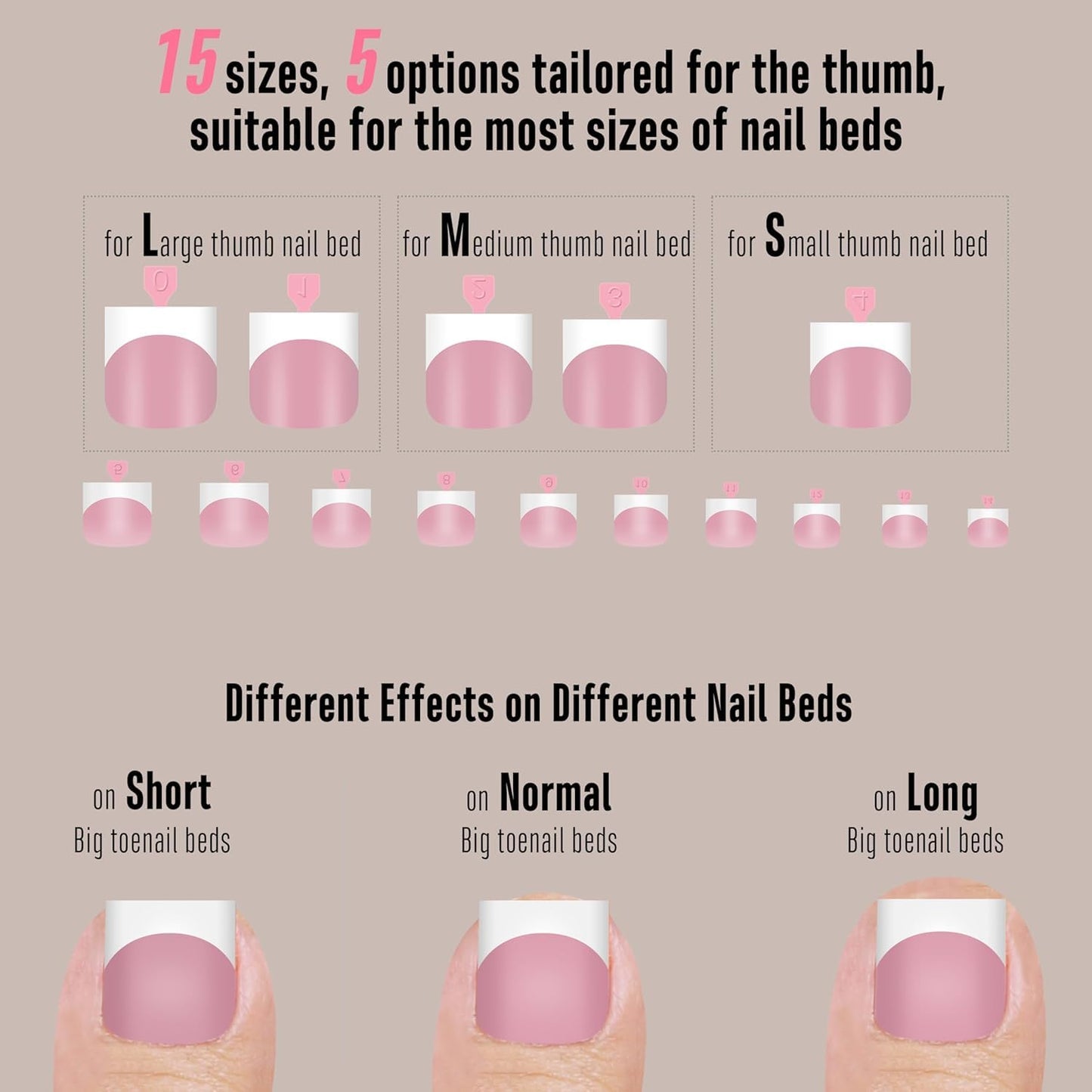Sharp Square Toe Nail French Tips Mixed Color For Summer