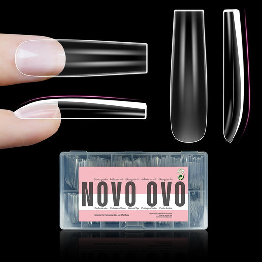 XXL Sculpted Thick Square Nail Tips