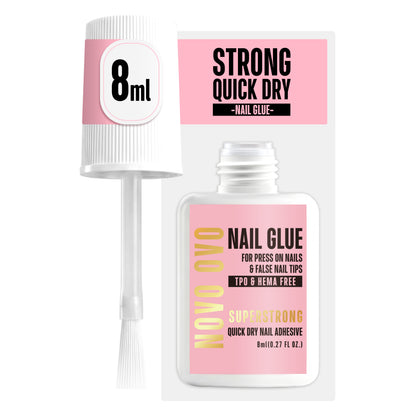 Quick Dry Nail Glue for Press On Nails & False Nail Tips