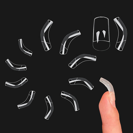 Short Hawk Curved Claw Transparent In Bag 10 Sizes 500 Pcs