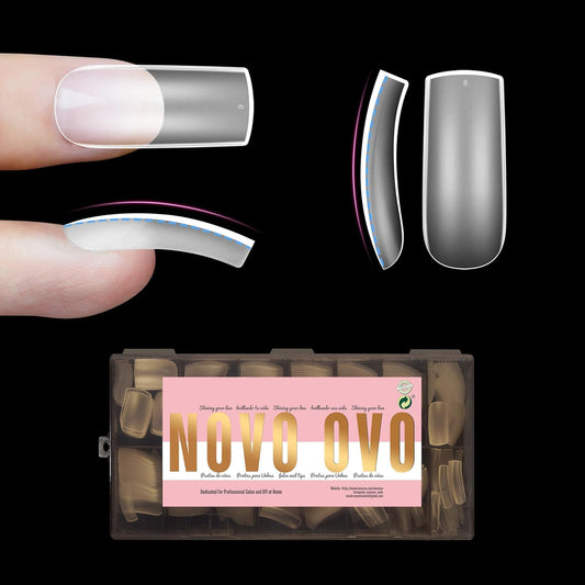 M Curved Square Nail Tip 15 Size 360 Pcs