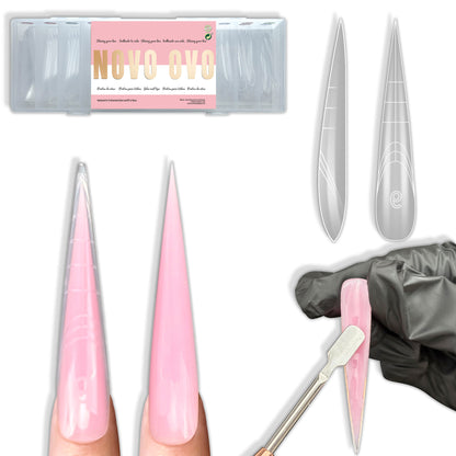 Stiletto XXXXL XXXL Nail Dual Form for Polygel 70
