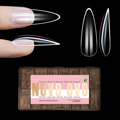 L Sculpted Thick Almond Nail Tips