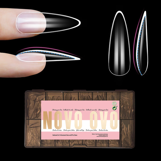 L Sculpted Thick Almond Nail Tips