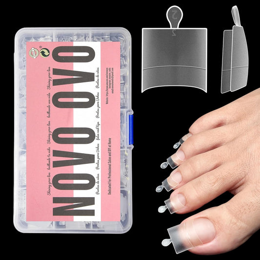 Half Cover Toe Nail Tips