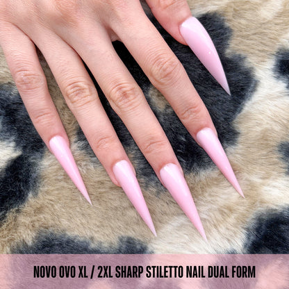 Stiletto XL/ XXL Nail Dual Form for Polygel 280