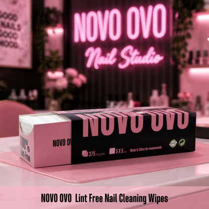 Lint Free Nail Cleaning Wipes