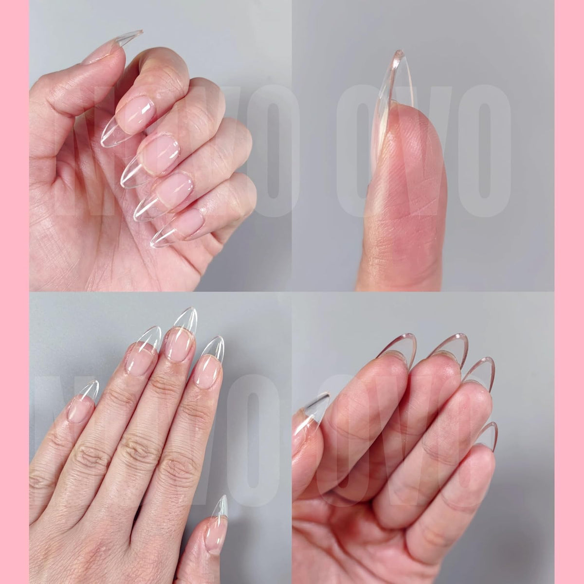 Medium Almond Clear Extra Thick 224