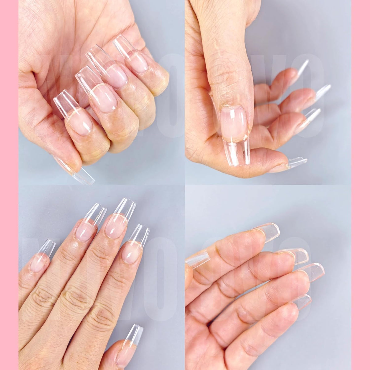 Medium Square Clear Extra Thick 224