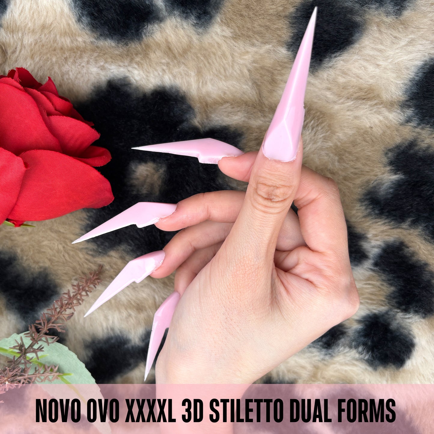 XXXXL 3D Stiletto Dual Forms 140