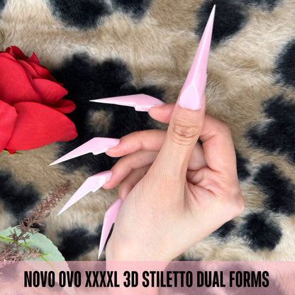 XXXXL 3D Stiletto Dual Forms 140