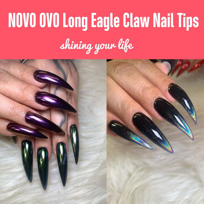 Long Eagle Claw Clear 12 Sizes 504 Pcs