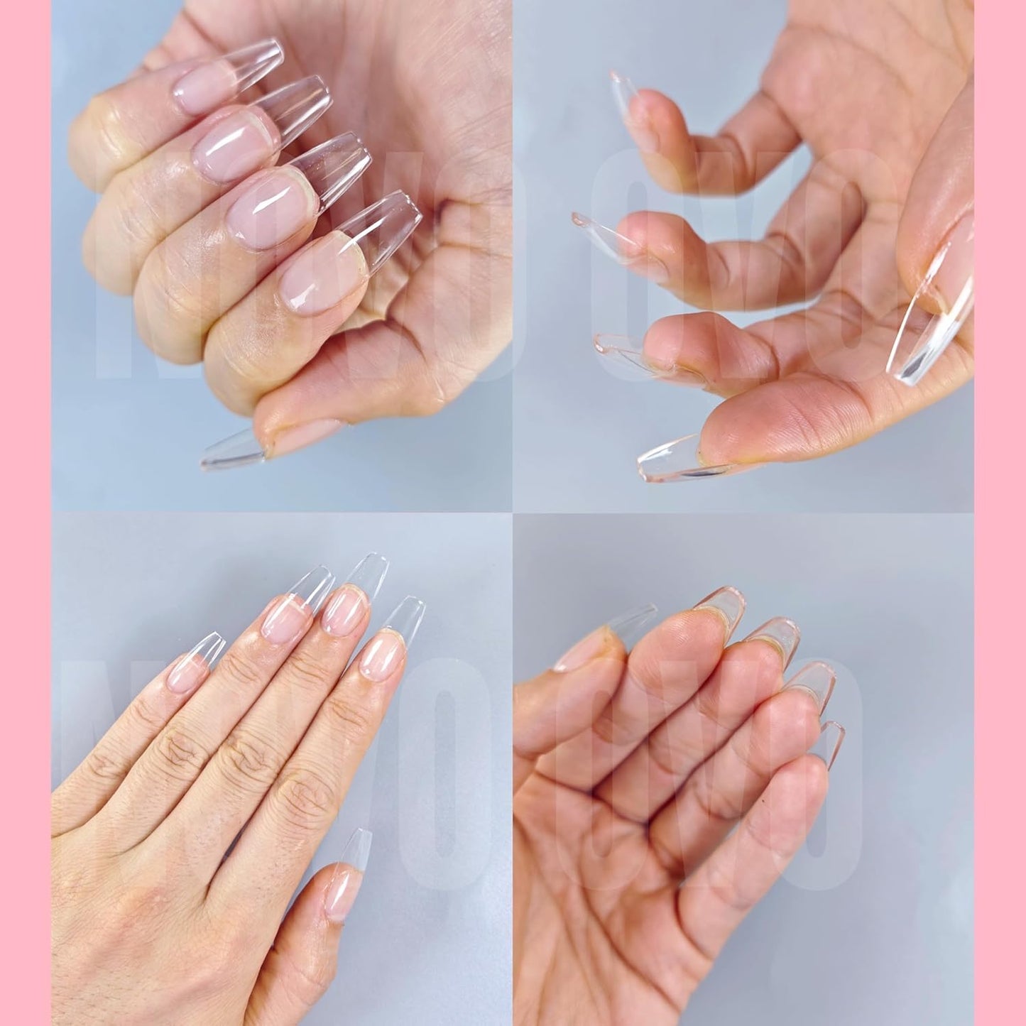 Medium Coffin Clear Extra Thick