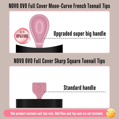 Halloween Black Short Sharp Square Toe Nail Tips with Moon Curve Black French Tip Berry Pink