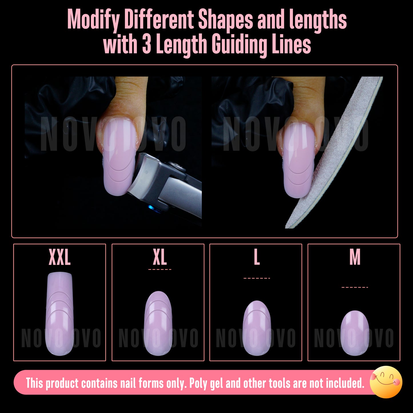 Halloween Curved Square Nail Dual Form