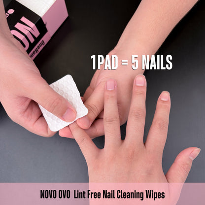 Lint Free Nail Cleaning Wipes