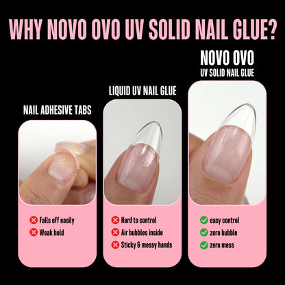 UV Non-Sticky Solid Nail Glue 30ml