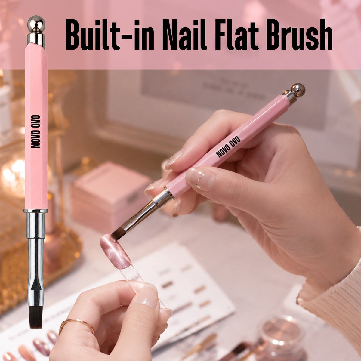 Cat Eye Magnet Nail Brush
