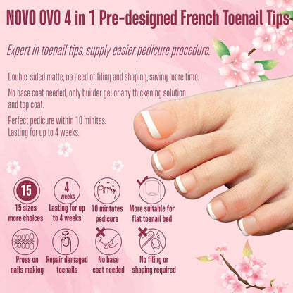French Tip Toenails Orange Pink