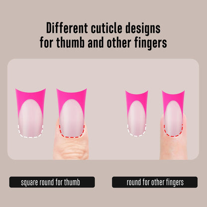 Colored Duckies M Nail Tips