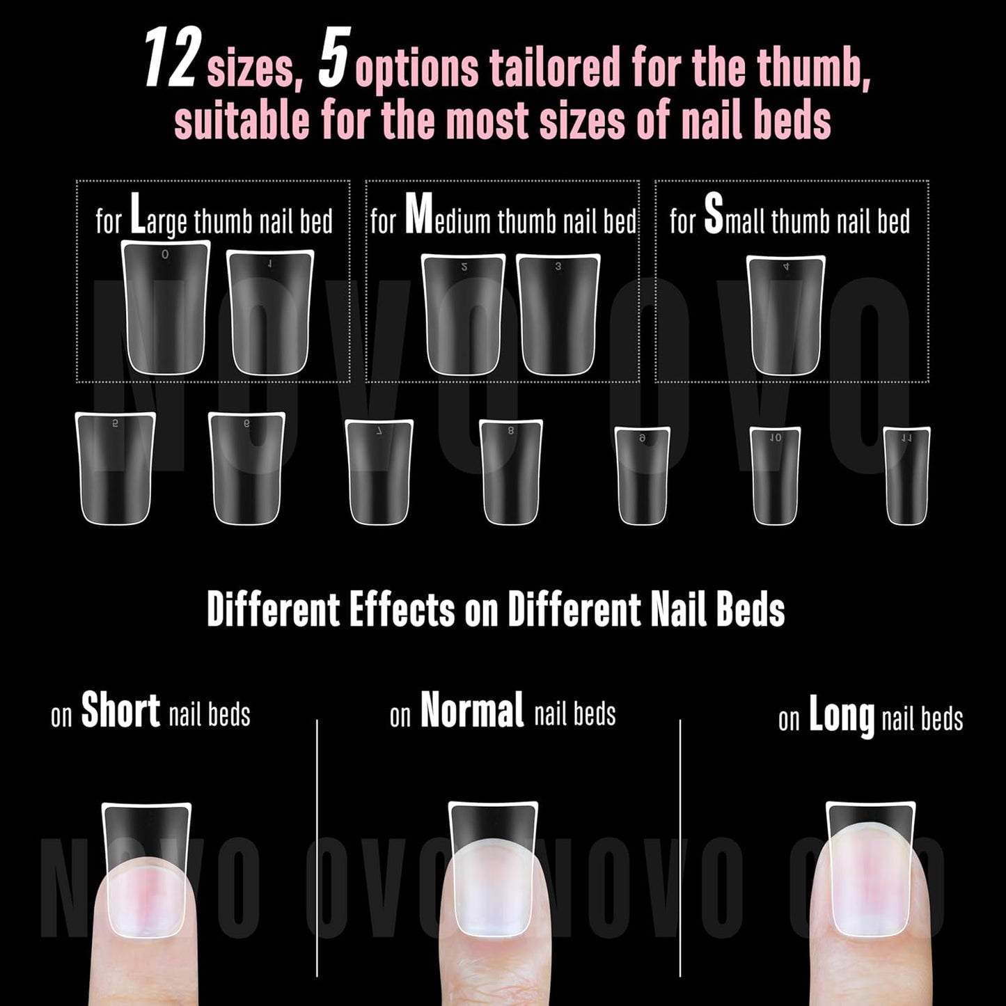 Duck Nails Short Extra Thick