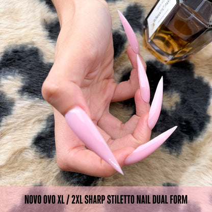Stiletto XL/ XXL Nail Dual Form for Polygel 280