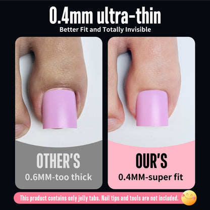 sticky tabs for toe nails 26 sizes