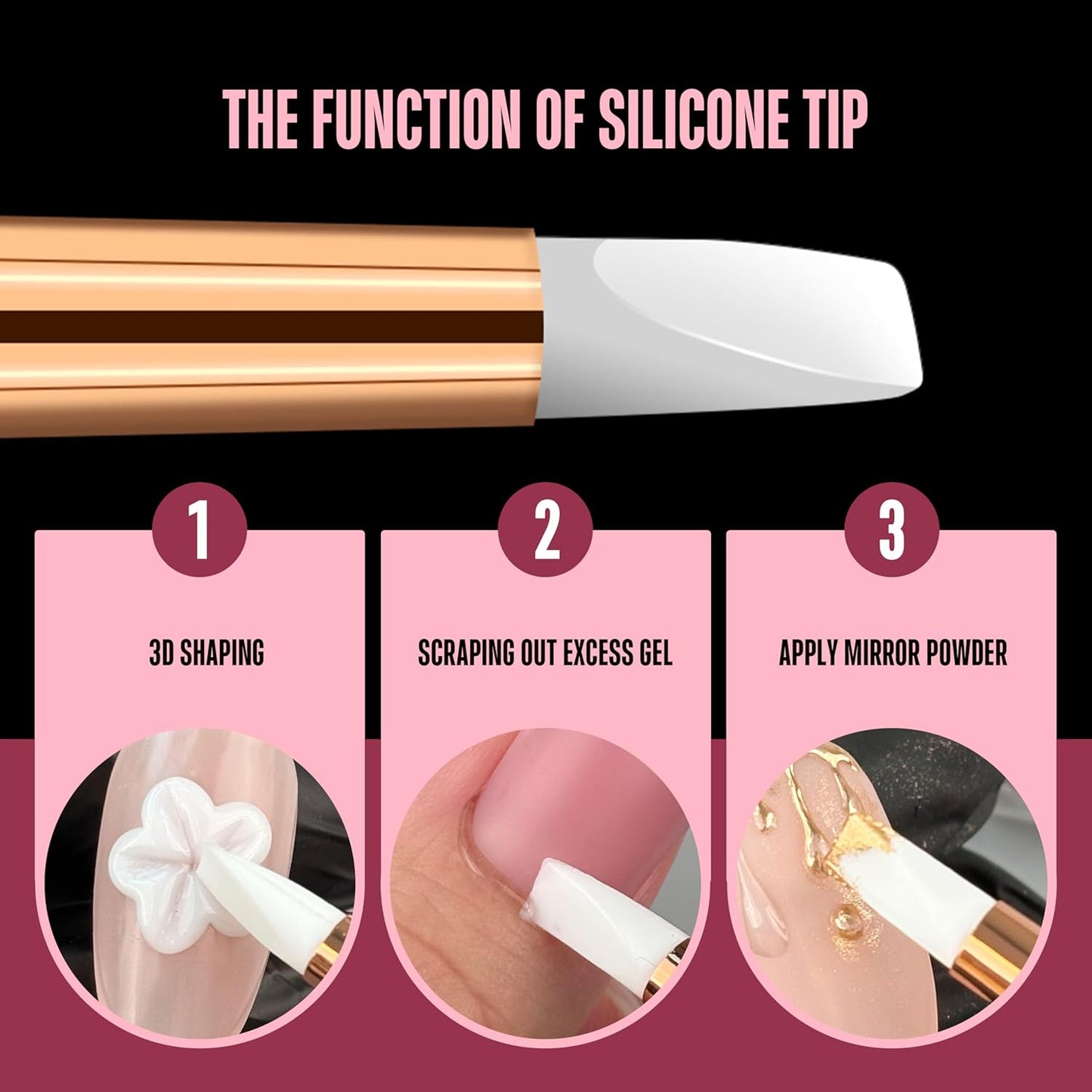 Double End Multiple Use Nail Pen