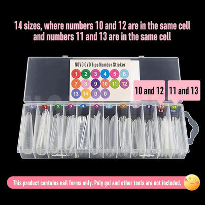 Halloween Extra Long Russian Coffin Nail Dual Forms