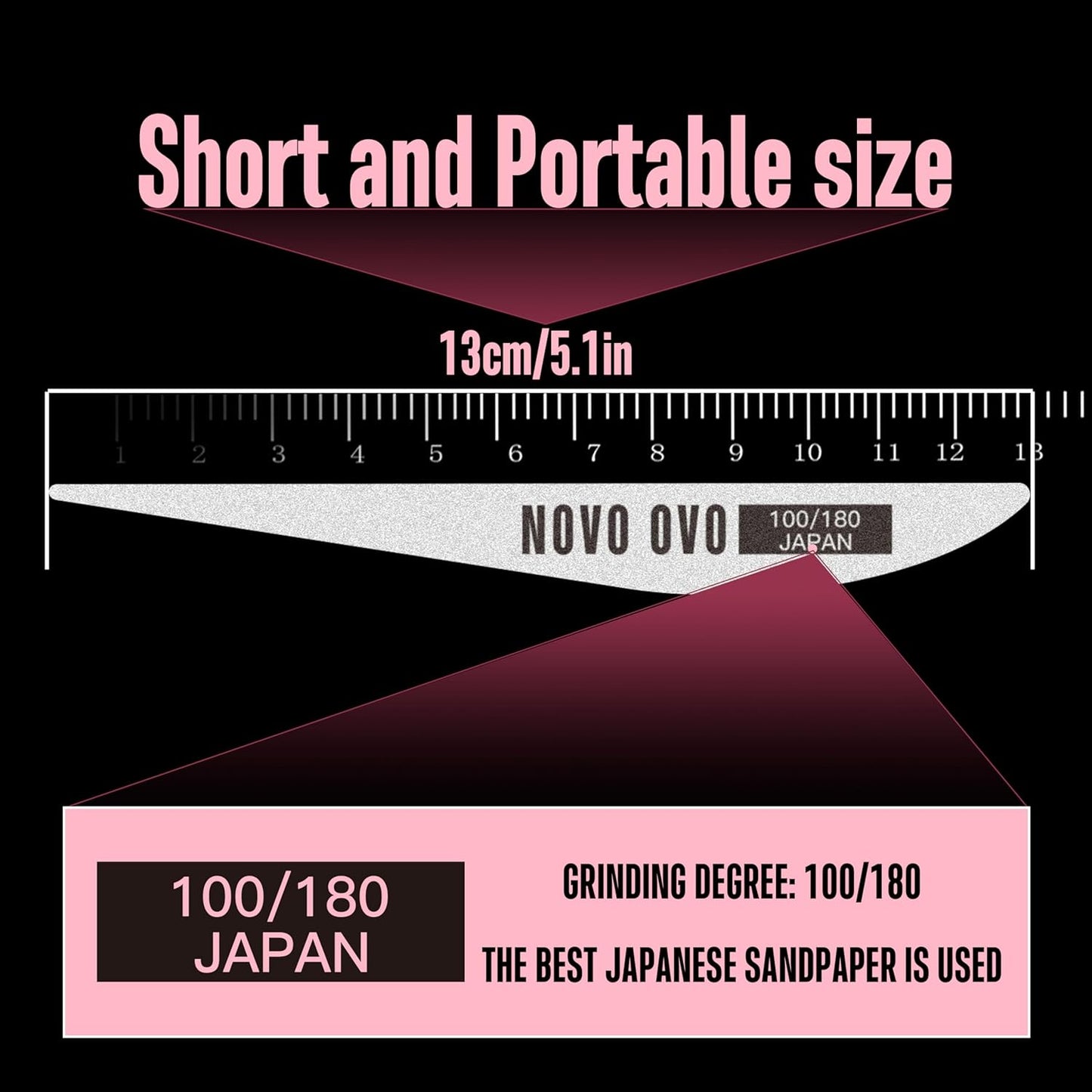 Double Sides Slim Nail File