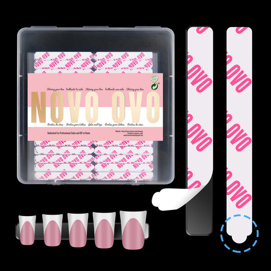 Easy Tear Transparent Double-Sided Nail Tape