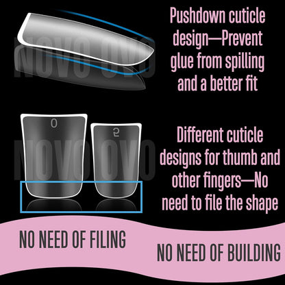 Extra Thick Short Duck Nails