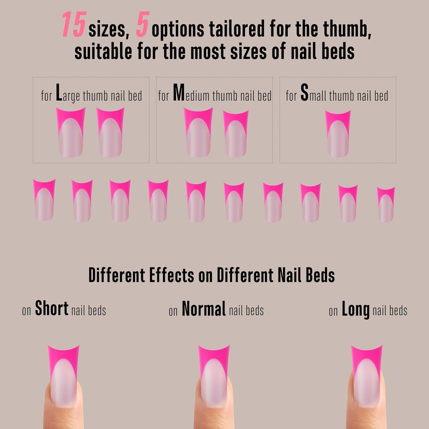 Colored Duckies M Nail Tips