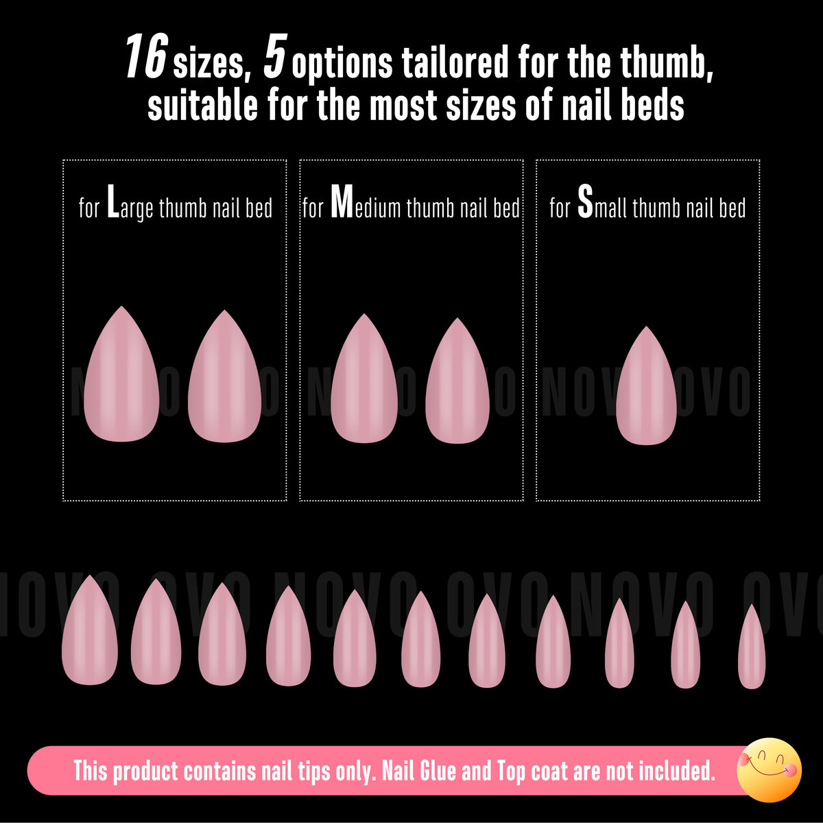 Short Sharp Stiletto Nail Tips Pure Color Berry Pink 224