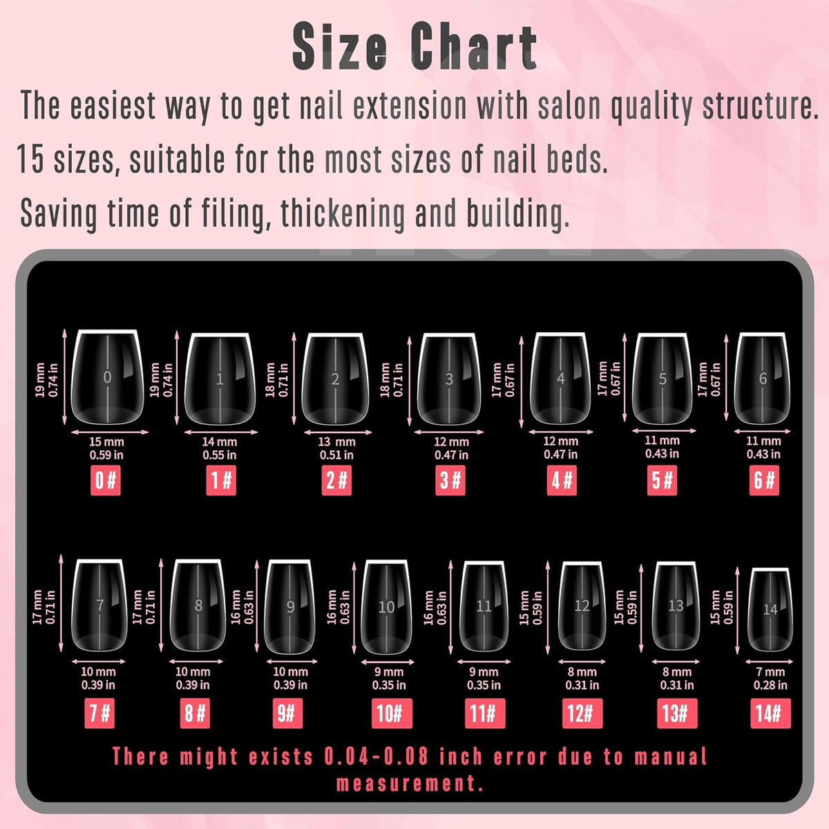 Short Coffin Clear Extra Thick 240