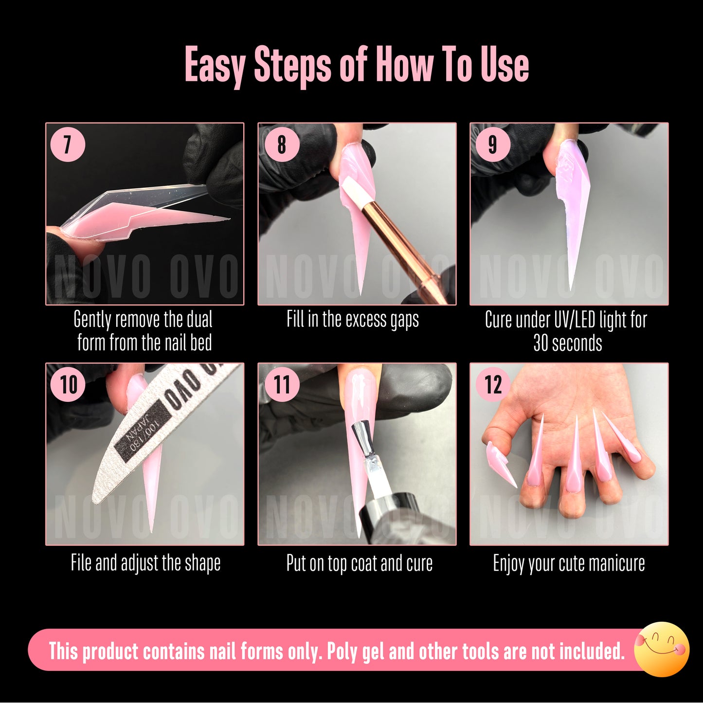XXXXL 3D Stiletto Dual Forms 140