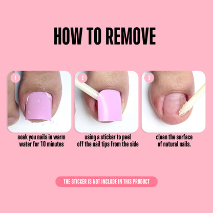 sticky tabs for toe nails 26 sizes